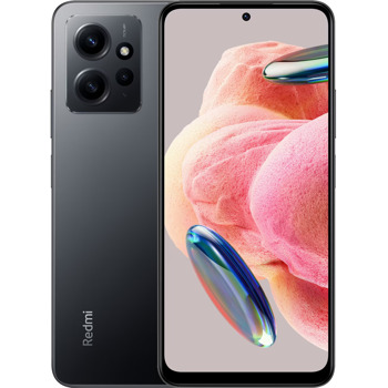 Смартфон Xiaomi Redmi Note 12 (сив), поддържа 2 SIM карти, 6.67" (16.94cm) AMOLED дисплей, осемядрен Qualcomm SM6225 Snapdragon 685 2.8GHz, 6GB RAM, 128GB Flash памет(+microSD слот), 50 + 8 + 2 + 13 Mpix камери, Android, 183g | JAR Computers Xiaomi Redmi Note 12 8+256GB Gray