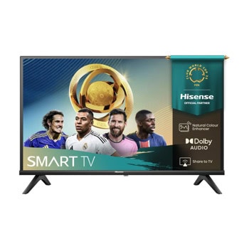 Телевизор Hisense 32A4Q, 32" (81.28cm) HD Smart TV, HDR10, DTS Virtual:X, DVB-T2/C/S2, Wi-Fi, LAN, 2x HDMI, 1x USB | JAR Computers Hisense 32A4Q