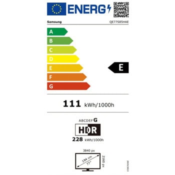 Samsung QE-77S85H QE77S85HAEXXH
