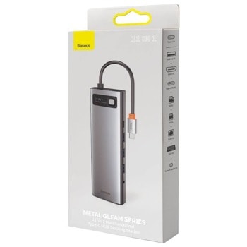 Baseus USB-C Metal Gleam Series 11-in-1 CAHUB-CT0G