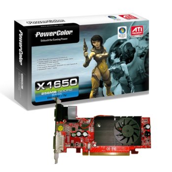 ATi x1650Pro 256MB PowerColor 64bit PCI-E, TV Out