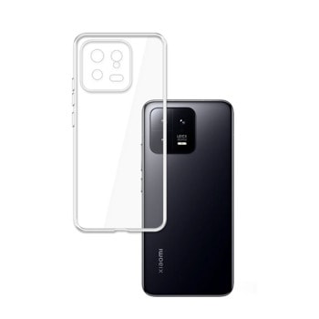 Калъф за Xiaomi 13, термополиуретанов, 3MK Clear Case, удароустойчив, прозрачен | JAR Computers 3MK Clear Case for Xiaomi 13