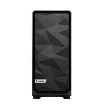 Кутия Fractal Design Meshify 2 Compact Black Solid, ATX/mATX/Mini-ITX, 1x USB 3.1 Gen 2 Type-C, 2x USB 3.0, черна, без захранване | JAR Computers Fractal Design Meshify 2 Compact Black Solid