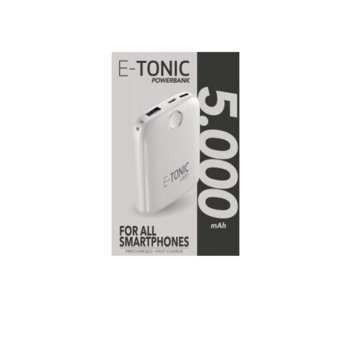 Cellularline E-tonic HD 5000mAh, Бяла