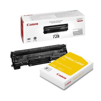 Canon CRG-728+Canon Standart Label A4 CH3500B002AA