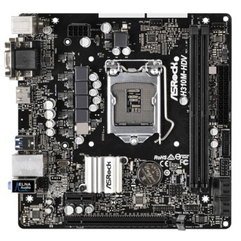 Дънна платка ASRock H310M-HDV в комплект с Intel Celeron G4900 + подарък 16GB USB Flash Drive Silicon Power Ultima U02, H310, LGA1151, DDR4, PCI-E (HDMI&DVI), 4x SATA 6Gb/s, 2x USB 3.0, Micro ATX | JAR Computers ASRock H310M-HDV + Intel G4900 + 16GB USB
