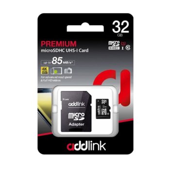 Addlink 32GB microSDHC Premium + Adapter
