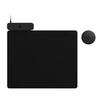 Подложка за мишка Logitech Powerplay 2, гейминг, черна, 344 x 340 x 1.3 мм | JAR Computers Logitech Powerplay 2 947-000003