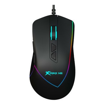Мишка Xtrike ME GM-320, оптична (12 800 dpi), USB, черна, гейминг, 9 бутона | JAR Computers Мишка Xtrike ME GM-320