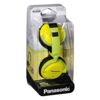 Слушалки DJ Panasonic RP-DJS200E-Y - жълти