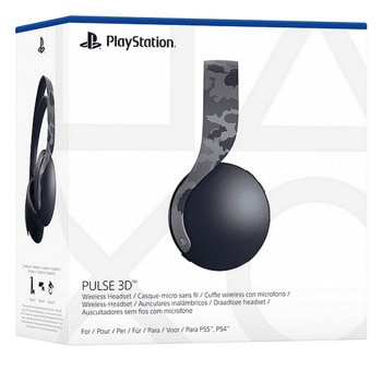 Playstation Pulse 3D Wireless Grey Camo