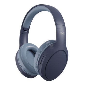 Слушалки TNB Tonality, жични/безжични, микрофон, Bluetooth, 3.5mm жак, USB, време на работа до 30 часа, тъмносин | JAR Computers слушалки tnb tonality blue cbtonebl