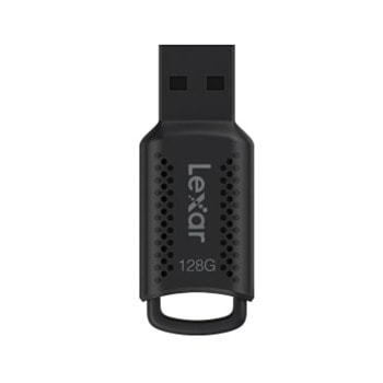 Памет 128GB USB Flash Drive, Lexar JumpDrive V400, USB 3.0, черна | JAR Computers Lexar Jump Drive V400 128GB