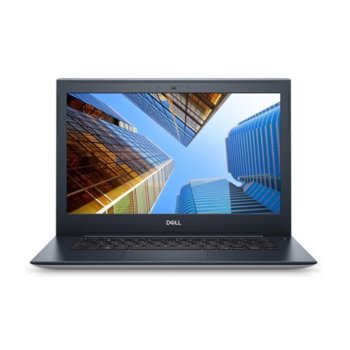 Лаптоп Dell Vostro 5471 (N206PVN5471EMEA01_1805_HOM_S)(сребрист), четириядрен Kaby Lake R Intel Core i5-8250U 1.6/3.4 GHz, 14.0" (35.56 cm) Full HD Anti-Glare Display, (HDMI), 8GB DDR4, 256GB SSD, 1x USB 3.1 Type C, Windows 10, 1.67 kg | JAR Computers Dell Vostro 5471 N206PVN5471EMEA01_1805_HOM_S