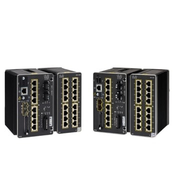 Суич Cisco Catalyst IE3300 IE-3300-8P2S-A, 1000 Mbps, 8x GE PoE+ copper ports (10/100/1000 RJ45 Copper ports), 2x GE SFP ports (100/1000 SFP ports) | JAR Computers Cisco Catalyst IE3300 IE-3300-8P2S-A