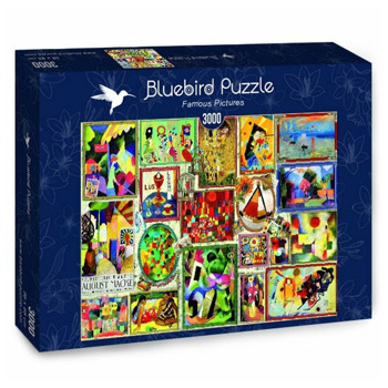 Пъзел Bluebird Puzzle Популярни картини 3000 части