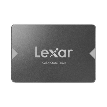 Памет SSD 512GB, Lexar NS100, SATA (6Gb/s), 2.5" (6.35 cm), скорост на четене 550 MB/s, скорост на запис 450 MB/s | JAR Computers Lexar NS100 512GB