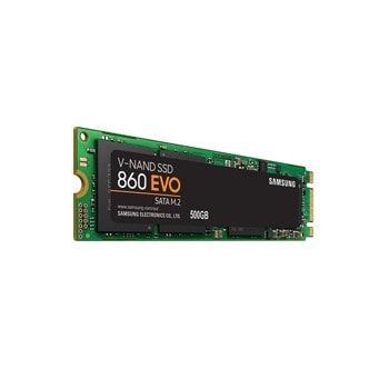 Samsung 860 EVO, 500 GB 3D V-NAND Flash, M.2