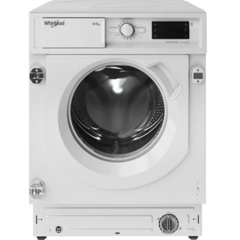 Перална машина Whirlpool BI WDWG 961484 EU, A, 9 kg, 1400 обороти в мин, 15 програми, за вграждане, 60 см ширина, бял image