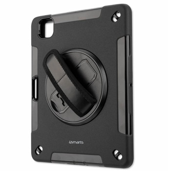 Калъф за таблет 4smarts Rugged Tablet Case Grip (4S467841), за Apple iPad Air 4 (2020), удароустойчив, черен | JAR Computers 4smarts Rugged Tablet Case Grip 4S467841