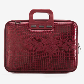 Чанта за лаптоп Bombata Shiny Cocco E00862-30, до 14" (35.56cm), бордо | JAR Computers Bombata Shiny Cocco Burgundy E00862-30