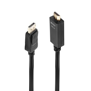 Кабел LINDY LNY-36923 DisplayPort to HDMI | JAR Computers Кабел LINDY LNY-36923 DisplayPort to HDMI