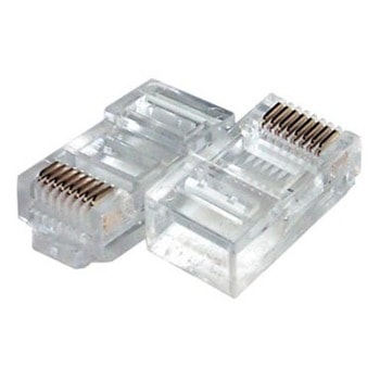 Конектори SBOX UTP CAT-5E, RJ-45, Cat.5e, 100 бр. | JAR Computers SBOX UTP CAT-5E