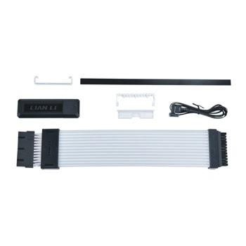 Захранващ кабел Lian-Li Strimer Wireless 24P, от ATX 24pin(м) към ATX 24pin(м), 0.26m, черен | JAR Computers Lian-Li Strimer Wireless 24P G89.PW24-1W-T.00