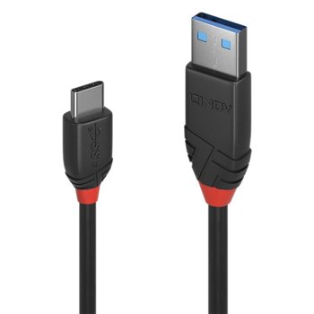 LINDY Kабел USB 3.1 Type A към Type C 36915 0.5m