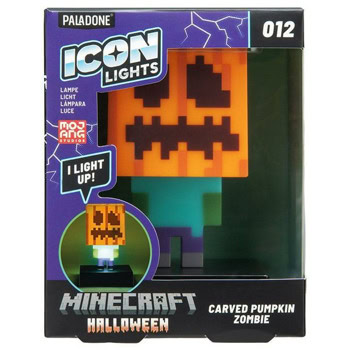 Paladone Icons: Minecraft - Zombie Jack O Lantern
