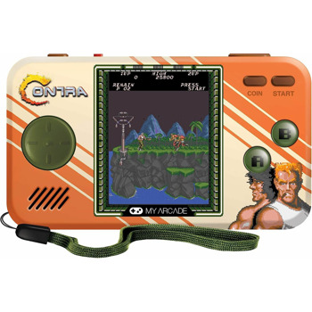 Мини конзола Contra 2in1 Pocket Player (Premium Edition), 2.80" екран, преносима, Contra и Super Contra вградени игри, оранжева | JAR Computers Contra 2in1 Pocket Player (Premium Edition)