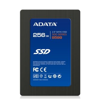 Памет 256GB, A-Data S599, SolidStateDisk SATA 3Gb/s, 2.5" (6.35 cm) | JAR Computers 256GB A-Data S599 SolidStateDisk