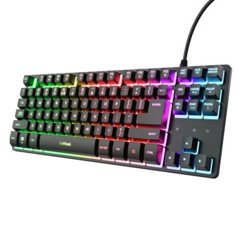 Trust GXT833 Thado TKL Black | JAR Computers Trust GXT833 Thado TKL Black