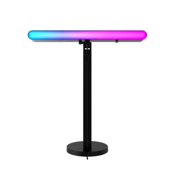 LED настолна лампа Logitech Litra Beam LX, 24W, 12V, 400lm, регулируема (2700-6500K), черна | JAR Computers Logitech Litra Beam LX 946-000015