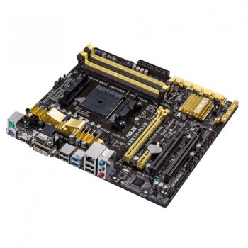 Дънна платка ASUS A88XM-PLUS, AMD A88X, FM2+, DDR3, PCI-E 3.0 (CF)(HDMI & DVI), SB7.1, Lan1000, 8xSATA RAID 6Gb/s 0,1,5,10, 2x USB3.0, mATX | JAR Computers ASUS A88XM-PLUS