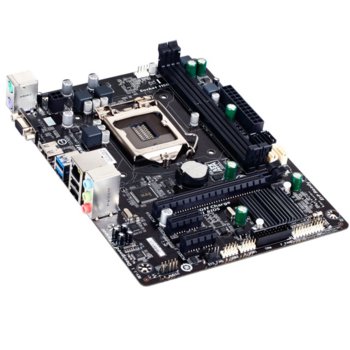 Дънна платка Gigabyte H81M-H, H81, LGA1150, DDR3, PCI-E (HDMI&VGA), 2x SATA 6Gb/s, 2x USB 3.0, microATX | JAR Computers Gigabyte GA-H81M-H 1.1