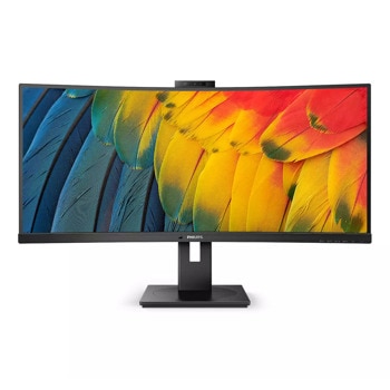 Монитор Philips 34B1U5600CH/00, 34" (86.36 cm) VA панел, 120Hz, WQHD, 4ms, 50 000 000:1, 350cd/m2, DisplayPort, HDMI, USB-C, LAN | JAR Computers Philips 34B1U5600CH/00