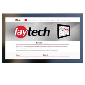 Индустриален монитор FAYTECH FT32TMHDKOBHB, 31.5"(80.01 cm), Full HD LED, VGA, HDMI, DVI-D, RS232 | JAR Computers FAYTECH 1010500388 FT32TMHDKOBHB