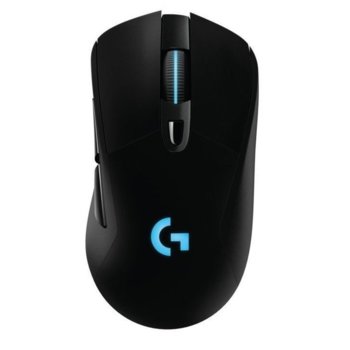 Мишка Logitech G703 Lightspeed, оптична (12 000 dpi), безжична, USB, 6 бутона, подсветка, геймърска, черна | JAR Computers Logitech G703 Lightspeed (910-005093)