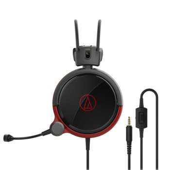 Слушалки Audio-Technica ATH-AG1X, микрофон, 53mm драйвери, черни | JAR Computers Audio-Technica ATH-AG1X black