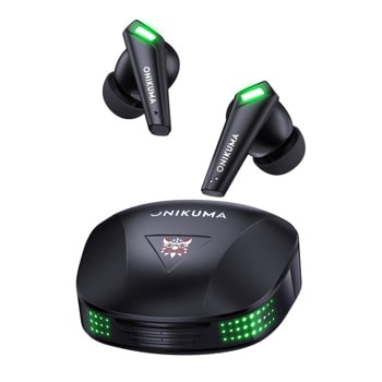 Слушалки Onikuma T308, безжични, микрофон, Bluetooth, гейминг, до 4 часа време на работа, черни | JAR Computers Слушалки Onikuma T308 20692