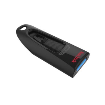 Памет 128GB USB Flash Drive, SanDisk ULTRA, USB 3.0, черна | JAR Computers SanDisk ULTRA SDCZ48-128G-U46 128GB