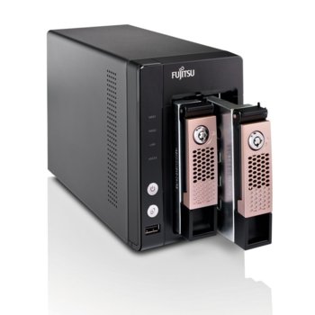 Мрежови диск (NAS) 2x2TB Fujitsu Q703, Marvell 2.0GHz, 1GB RAM, USB 2.0, Lan1000, 2г. | JAR Computers 2x2TB Fujitsu Q703