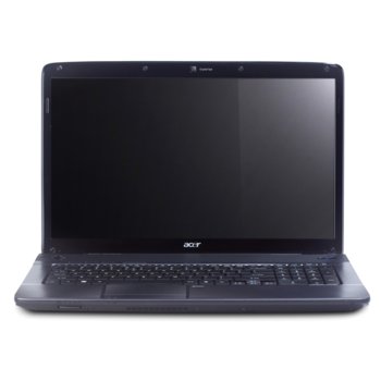 Лаптоп 17.3" (43.94 cm) ACER TM7740G-488G64Mns, Intel® Core™ i5 480M 2.66GHz, HD+ LED Display & ATi HD5650 1GB DDR3 (HDMI), 8GB DDR3, 640GB, DVDRW, 802.11n, camera, Linux, 3.3kg, 1г. | JAR Computers 17.3" (43.94 cm) ACER TM7740G-488G64Mns