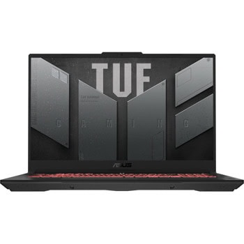 Лаптоп Asus TUF Gaming A17 FA707NUR-HX002 (90NR0JL5-M00190), осемядрен AMD Ryzen 7 7435HS 3.1/4.5 GHz, 17.3" (43.94cm) Full HD IPS 144Hz Anti-Glare Display & GF RTX 4050 6GB, (HDMI), 16GB DDR5, 512GB SSD, 2x USB 3.2 Gen 2 Type-C, No OS | JAR Computers Asus TUF Gaming A17 FA707NUR-HX002 90NR0JL5-M00190