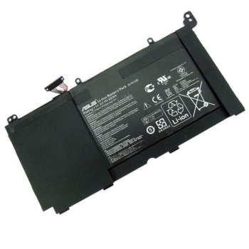 Батерия (оригинална) за лаптоп Asus, съвместима с K551LA Serie/R553L series, 11.4V, 4200mAh | JAR Computers Батерия за ASUS K551LA 11.4V 4200mAh