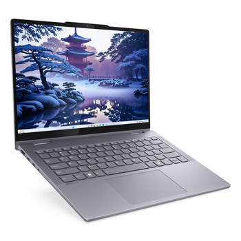 Лаптоп Lenovo IdeaPad 5 2-in-1 14IAL10 (83KR001ABM)(сив), дванадесетядрен Intel Core Ultra 5 225U 1.5/4.8GHz, 14" (35.56cm) WUXGA IPS 300nits Glare Display, (HDMI), 16GB LPDDR5X, 1TB SSD NVMe, 2x USB 3.2 Gen 2 Type-C, Windows 11 Home | JAR Computers Lenovo IdeaPad 5 2-in-1 14IAL10 83KR001ABM