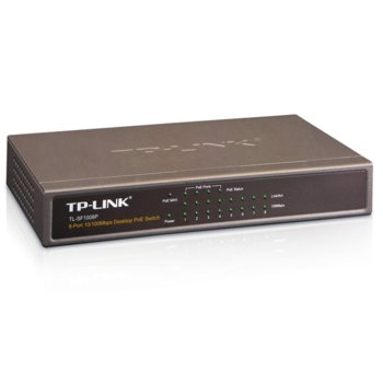 Switch TP-Link TL-SF1008P 100Mbs 8Port PoE