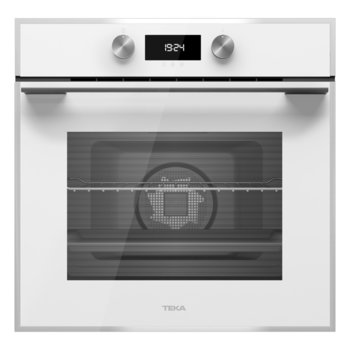 Фурна за вграждане Teka WISH HLB 840, 70л. обем, 9 програми, енергиен клас А+, сензорно управление + механични бутони, функция Hydroclean, LED дисплей, охлаждаща система с вентилатор, бяла | JAR Computers Teka WISH HLB 840 white