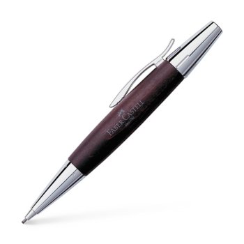 Faber-Castell E-motion Pearwood, тъмнокафяво дърво